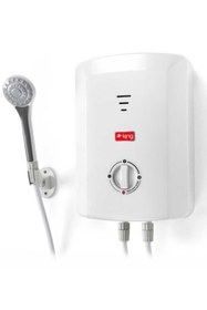 Resim tanıdıkelektrikçi king k 7008 ekvator elektrikli şofben + 8mt kablo dahil takım montaja hazır set 