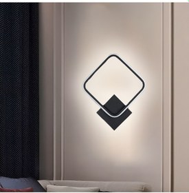 Resim Gigi Aplik Kahverengi Modern Tasarım - Hol - Banyo - Yatak Odası Gün Işığı Led Aplik Kahverengi 