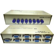 Resim Leonpro 8 Port VGA Switch Paylaşım Anahtar 8 Girişi 1 Çıkışlı vga switch 