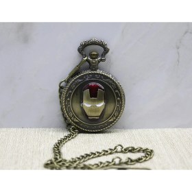 Resim Iron Man Tasarımlı Köstekli Saat 