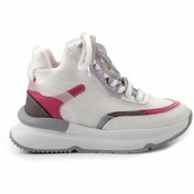 Resim Bambi Beyaz Fuşya Kadın Sneaker K01991116067 