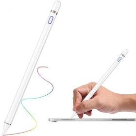 Resim m.tk moveteck Samsung Galaxy Tab S7 Fe Lte Uyumlu Stylus Pen Aktif Kapasitif Dokunmatik Tablet Kalemi 