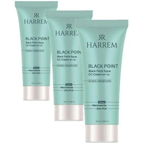 Resim Akneli & Yağlı Karma Ciltler İçin 30spf Güneş Koruyucu Cc Krem P.int 50ml 3 Paketi 