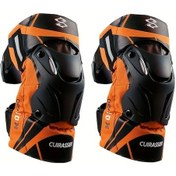 Resim Dashanshop Gece Reflektif Turuncu Motocross Dizlik Motosiklet Koruyucu Mx Kask Turuncu 