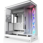 Resim Nzxt H Series H9 Flow Rgb+ CM-H92FW-P1 Beyaz Atx Mid Tower Gaming (Oyuncu) Kasa 