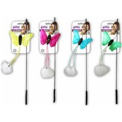 Resim Pawise 47 CM Kelebek Figürlü Kedi Oltası Çok Renkli 