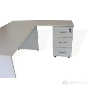 Resim Vena Nil Dolaplı Masa Takımı - Beyaz 