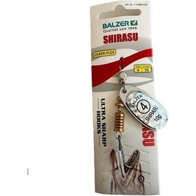 Resim Balzer Shirasu Silber-flex No:4 10gr Turna Kaşığı 