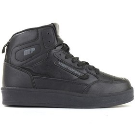 Resim M.p. Street High Cilt Bilekli Unisex Sneaker 667800001218 01 Siyah Siyah 