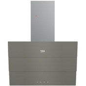 Resim Beko BDE 6053 G Gri Duvar Tipi Davlumbaz 
