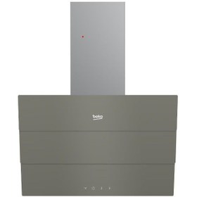 Resim Beko BDE 6053 G Gri Duvar Tipi Davlumbaz 