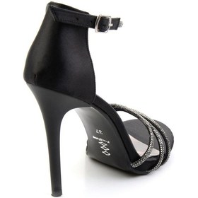 Resim Siyah Kadın Abiye Ayakkabı K01953000838 Siyah 