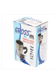 Resim Genel Markalar 12v Termoslu Araç Su Isıtıcı Kettle Çay Kahve Oto 