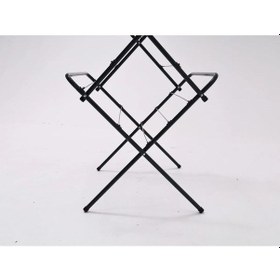 Resim Romee Pratik Katlanır 3 Katlı Çamaşır Kurutmalık Askısı Antrasit Gri Siyah 