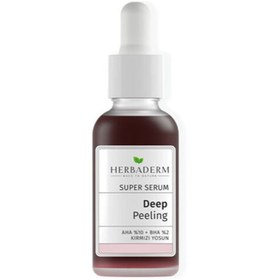 Resim Herbaderm super serum deep peeling 30 ml 