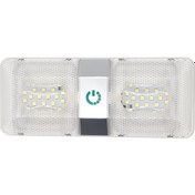 Resim 48 Led Işıklı Araç İç Okuma Lambası, Dokunmatik Regülasyonlu, 6000k Soğuk Beyaz Işık, 11-18v Dc, 6w, Ip50 - D4376d 