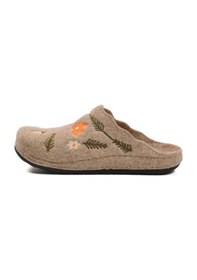 Resim Camel Keçe Anatomik Kadın Ev Terliği K-9561 Z Camel 