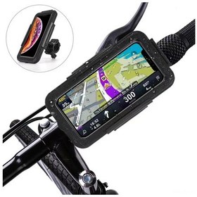 Resim Jeemson Bisiklet Ve Motosiklet Için Ipx8 Su Geçirmez Abs Telefon Kılıfı - 4.7-6.1 İnç Ekran Uyumlu, 22-32mm Direk Taşınabilir, 360 Derece Döner Diğer 