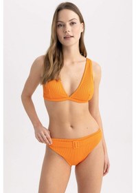Resim Defacto Fall in Love Regular Fit Kemerli Bikini Altı T5231AZ23SMOG142 Turuncu 