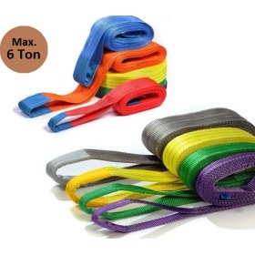 Resim Kafenn Polyester Sapan Halat 6 Ton 4 mt 