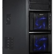 Resim PowerBoost VK-1628 500W ATX Kasa Meshed Panel Full Siyah JBST-VK1628 