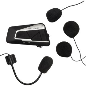 Resim Prozone Intercom Kask Kulaklığı: 17 Saat Bağlantı Süresi ile Dayanıklı ve Suya Karşı Koruma 