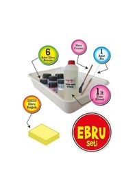 Resim Ebru Başlangıç Seti - Hazır Ebru Yapım Seti 
