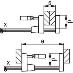 Resim Hakay 1200 mm Çok Amaçlı Marangoz Işkencesi 