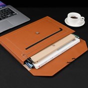 Resim Kalınlaştırılmış Versiyon A4 Dosya Çantası Moda Büyük Kapasiteli Ofis Depolama Klasörü İş Konferansı Ofis Dosya Çantası Belgeler Depolama Yönetimi 