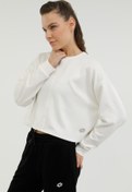 Resim W-SD603 LIVA SWEATSHIRT 2 Ekru Kadın Sweatshirt Lotto