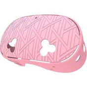 Resim Meta Quest 3s Vr Silikon Kılıf İçin Çizgili Stil Isı Dağıtımı Koruyucu Kapak - Pembe 