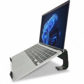Resim Storemax Prexua Fixer Laptop Standı - Notebook Yükseltici Altlık - Metal (Siyah) 