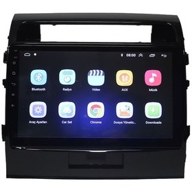 Resim Toyota Landcruiser 2011-2015 10 inç 10-256 GB PRO Android Carplay Multimedya 
