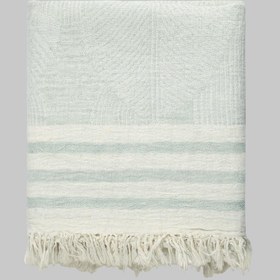Resim Sarev Alecia 90x160 Bej Plaj Havlusu 