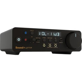Resim Creative Sound Blaster X5 Hi-Res 32BIT / 384KHZ - Tam Dengeli Xamp Kulaklık Bi-Amp, Bluetooth Alıcı, Rca Giriş / Çıkış, Toslınk Optik Giriş / Çıkış, Mic-In, USB Ses Kartı 