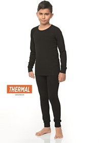 Resim FSM1453 Erkek Çocuk Alt Thermal Viskon Likralı Içlik -214 