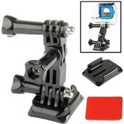 Resim Knmaster Tüm Aksiyon Kameralara Uyumlu Pivot Takımı + Oval Yüzey + Hızlı Tak Çıkar 