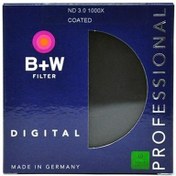 Resim B+W 77mm NEUTRAL DENSITY ND3.0 1000X 110E COATED FİLTRE 