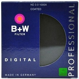 Resim B+W 77mm NEUTRAL DENSITY ND3.0 1000X 110E COATED FİLTRE 