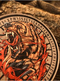 Resim THORSTORE Nordic Bear Patch/Peç/Arma (8,7cm) 