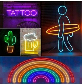 Resim Ct-4555 12v Yeşil Neon Hortum Esnek Led Flexible 5 Metre 