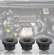 Resim Araba Hava Filtresi Lastik Ekleme Grommet Evrensel Donanım Kolay Kurulum Motorunuzu Kirletici Maddelerden Koruyun 3'lü 