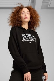 Resim CLASS Hoodie TR Siyah Kadın Sweatshirt 