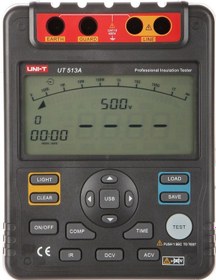 Resim Unı-t Ut-513a İzolasyon Direnci Test Cihazı Megaohmmetre 