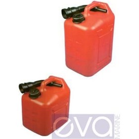 Resim Eval Yakıt Bidonu 15 L Hortumlu 