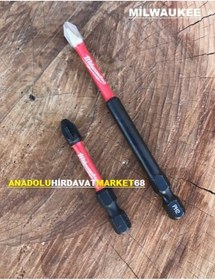 Resim Milwaukee Ph2 Yıldız Bits Uç Pz2 Cobalt Çelik Vida Sıkma Ucu 2pcs 