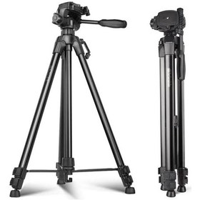 Resim Ht-t04 Alüminyum 173 Cm Tripod Profesyonel Taşınabilir Dslr Cep Telefonu Tripodu 