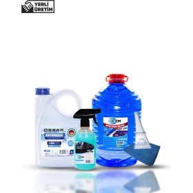 Resim Cem Car Care Ultra Kışlık Oto Bakım Seti 5 Parça Mikro Fiber Bez Hediye 