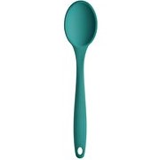 Resim Kitchen Design Lab Yeşil Silikon Kaşık Büyük Boy Yanmaz Yapışmaz Silikon Kaşık Yeşil 1 Adet 27 CM 