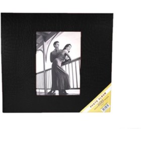 Resim PHOTO ALBUM Sh Albüm 600’lük Siyah Deri Fotoğraf Albümü 10x15cm 